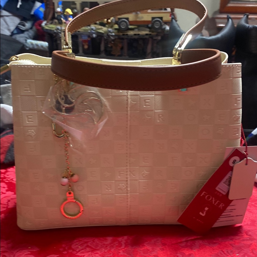 Fox Cream and Brown Women's Bag BRAND NEW WITH TAGS